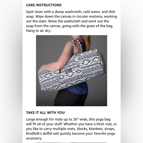 Boence Yoga Mat XL Duffel Bag - Picture 5 of 6